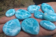 Cabujones de Larimar